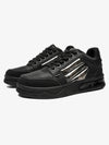 Dark Embroidered Letters Skate Shoes 