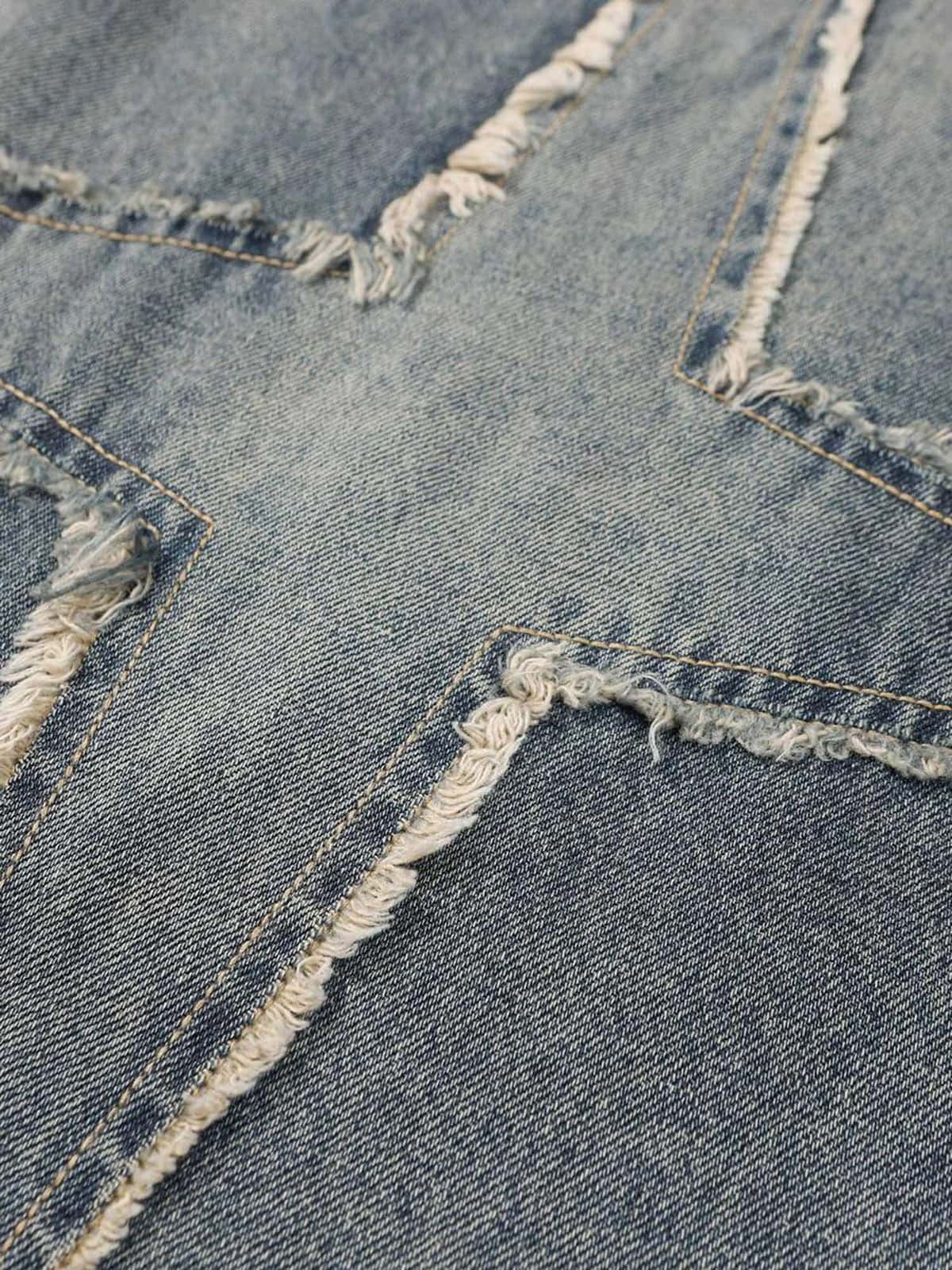 High Street Star Washed Jeans - 2150 