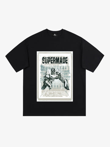 Super Bowl Football Print T-Shirt 