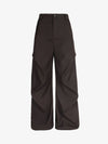 Woven Retro Cleanfit Pleated Drape Pants 