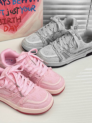 Thesupermade Retro Denim Sneakers - 2234 