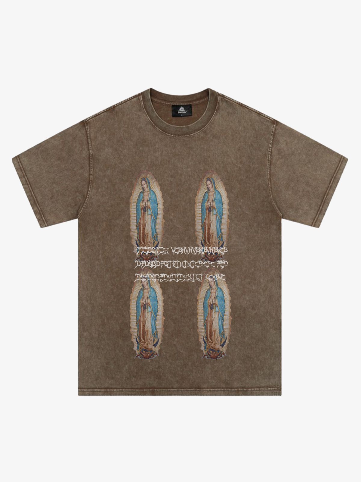 Original Virgin Mary Print T-Shirt 