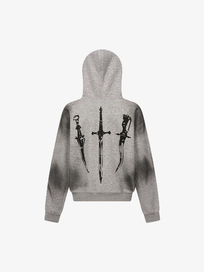 Supermade × Mortemartt Graphic Hooded Jacket- 2279 