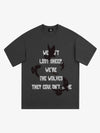 Original Saint Slogan Graphic T-Shirt 