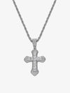Thesupermade Corss Full Diamond Necklace-1514 