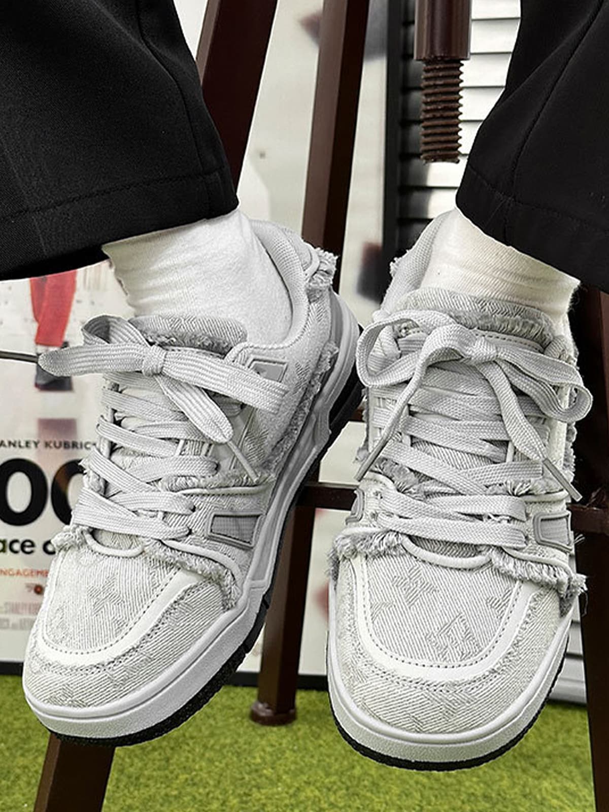 Thesupermade Retro Denim Sneakers - 2234 