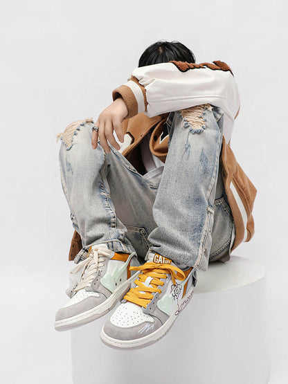 Sunflower Hip-Hop Skate Shoes - 2205 