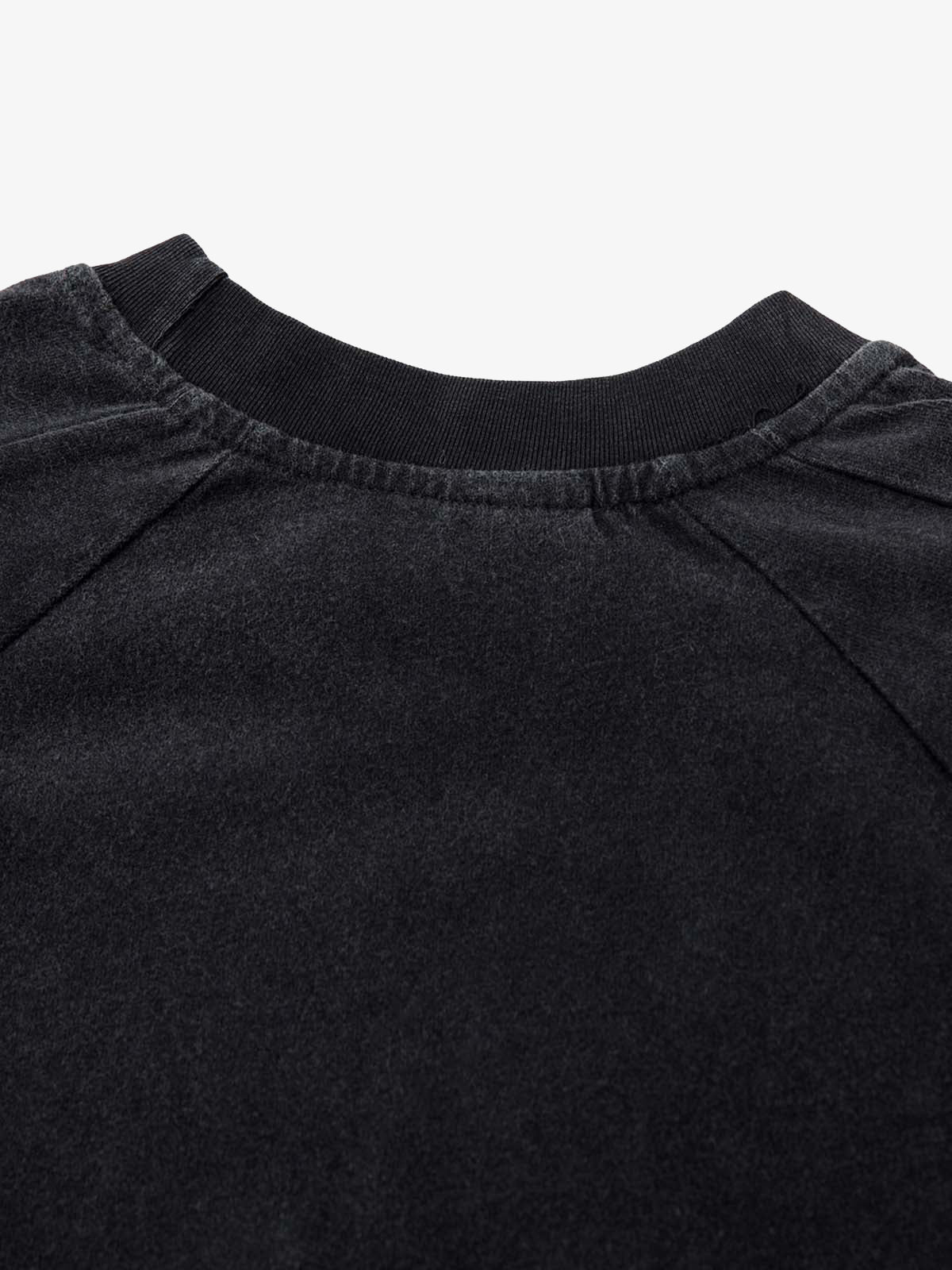 Deconstruction Split Embroidered T-shirt 