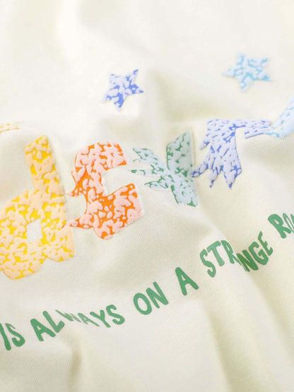 Thesupermade Colorful Full Of Stars Printed T-shirt 