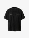 Vintage Washed Multi-Pocket T-Shirt 