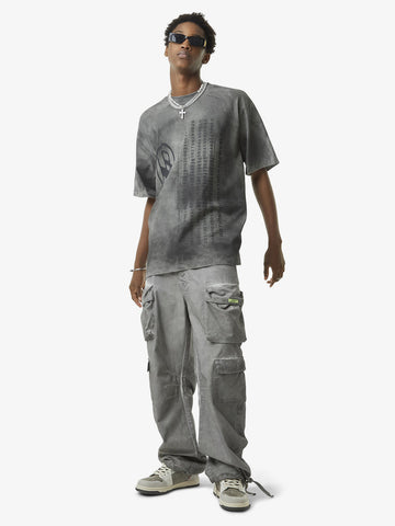 Thesupermade Vintage Wasteland Style Multi Pocket Work Pants 