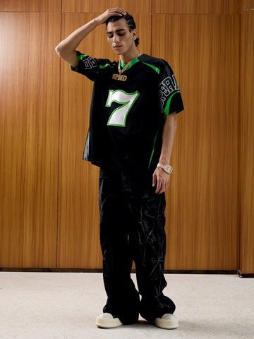 Original Contrast Color Jersey T-SHIRT - 2347 