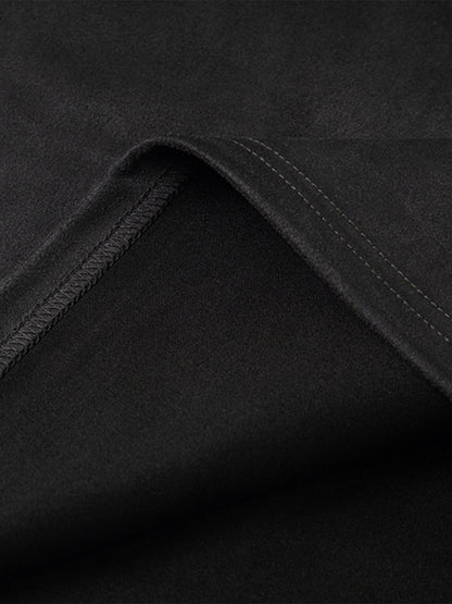 Embroidered Neckline Oversized T-Shirt 