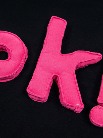 Fun "OK!" Graphic T-Shirt 