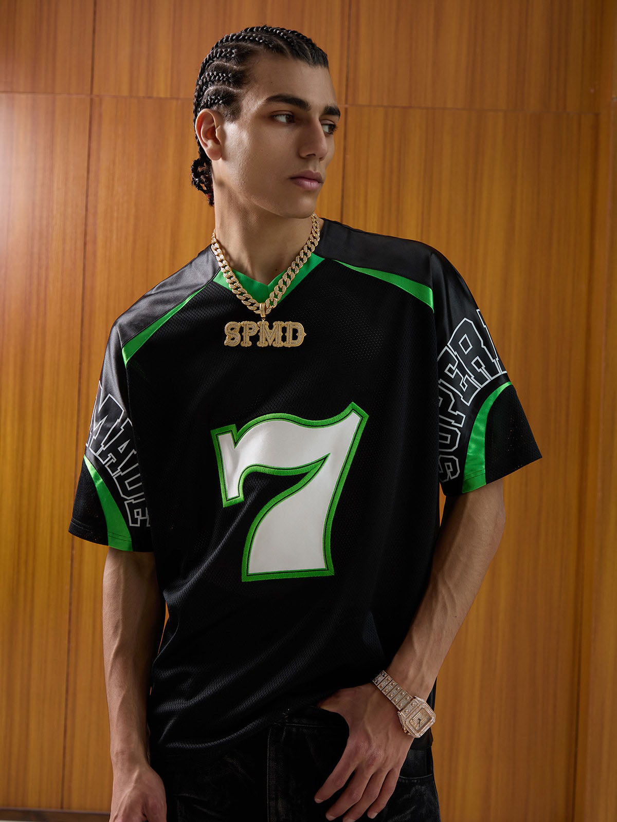 Original Contrast Color Jersey T-SHIRT - 2347 
